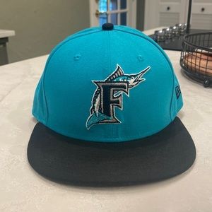 Florida Marlins Cooperstown fitted hat